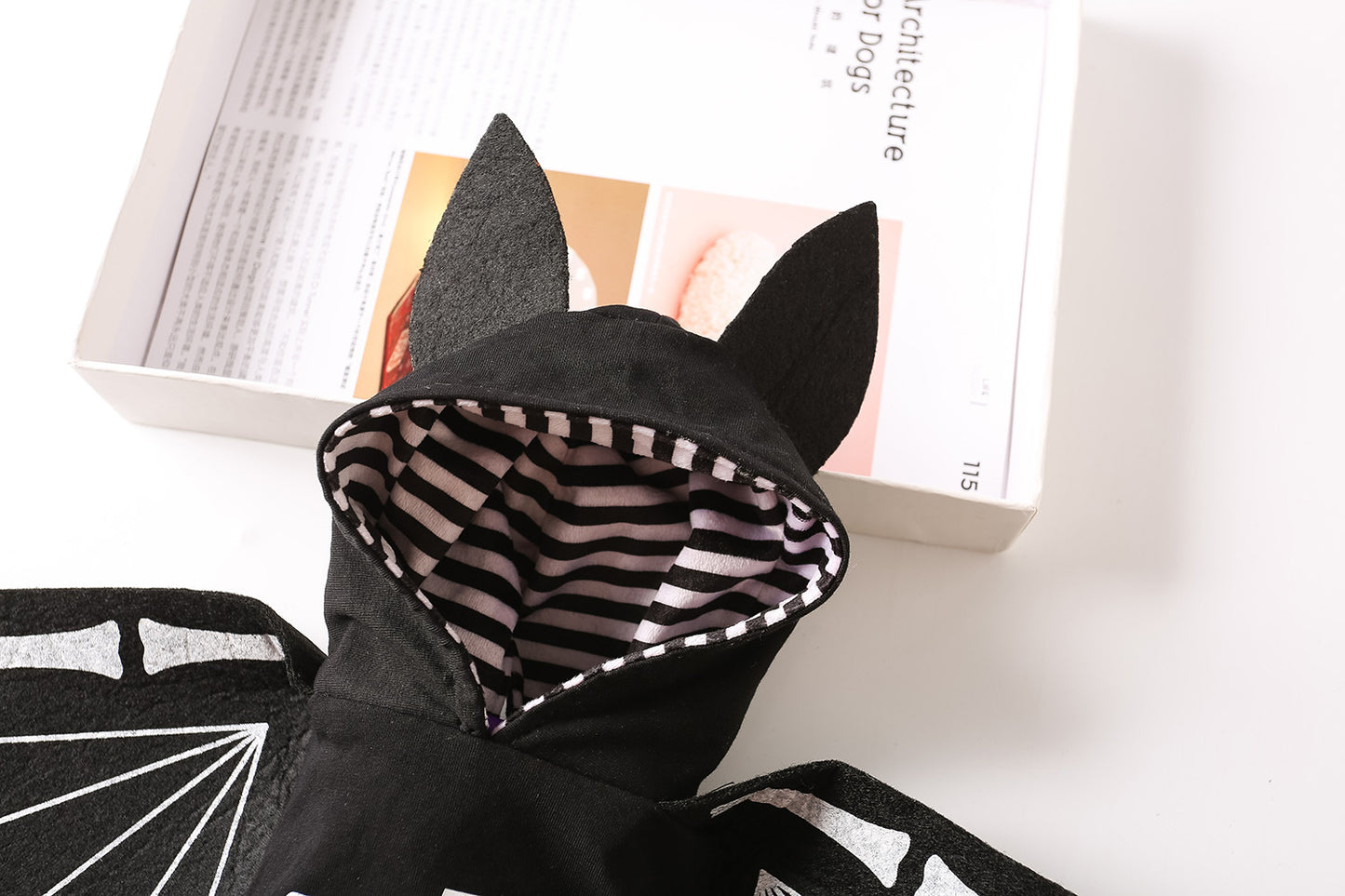 Stylie Dog Black Bat Costume
