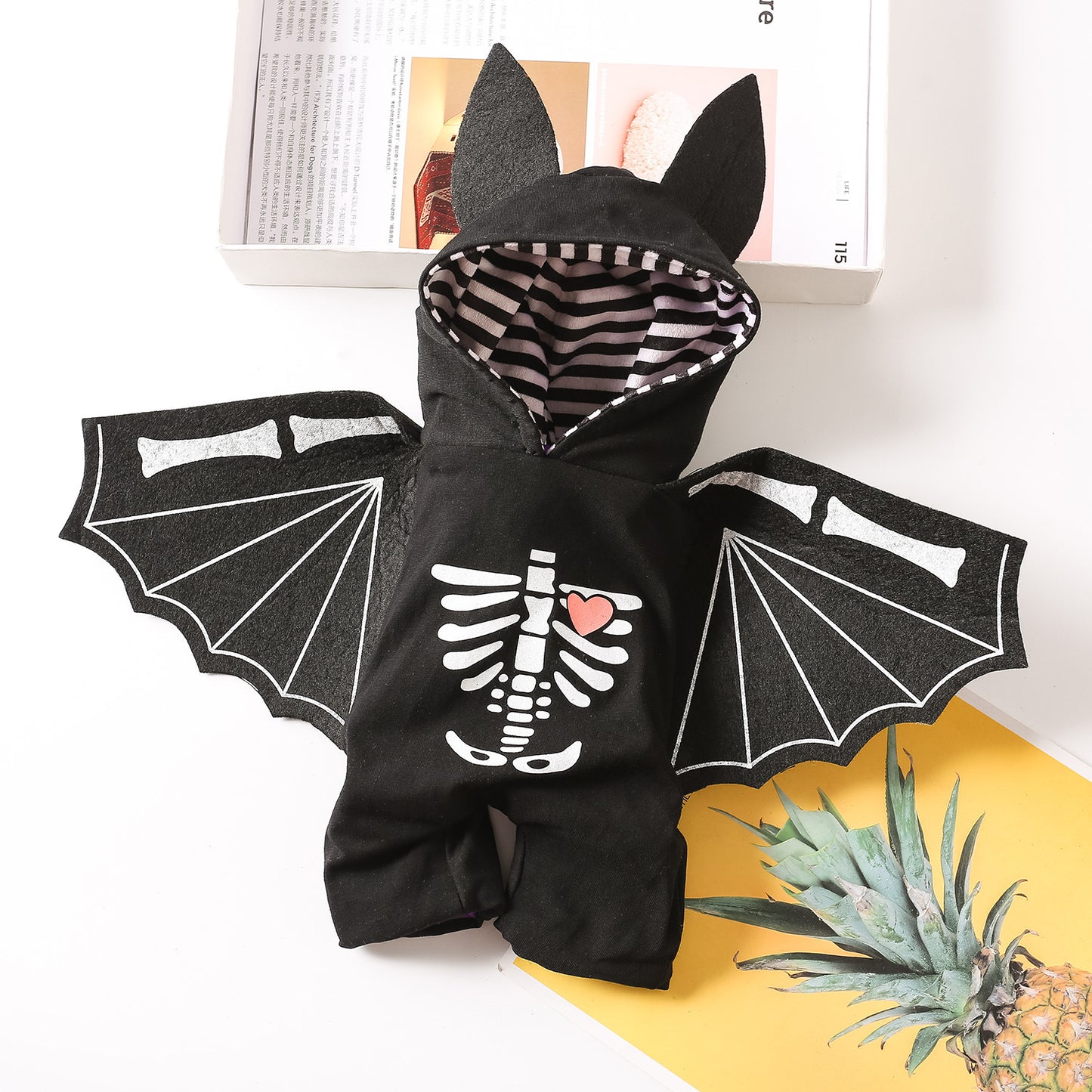 Stylie Dog Black Bat Costume