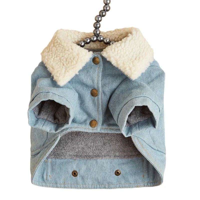 Warm Jean Jacket for Winter
