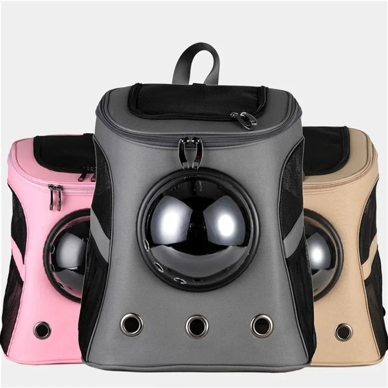 Outdoor Pet Cat Carrier Large Adventure Space Capsule Backpack