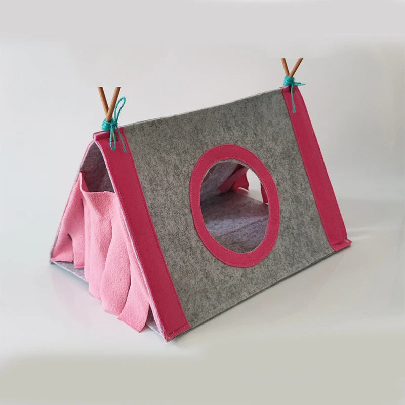 Small Felt Tent Rabbit or Hamster Nest