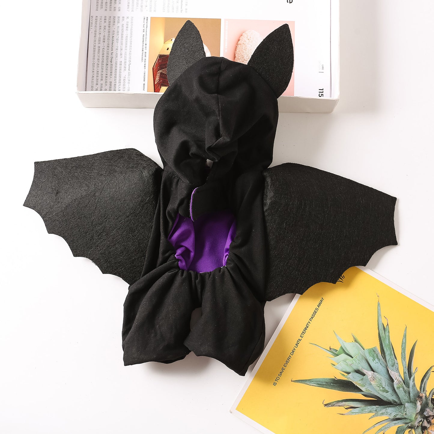 Stylie Dog Black Bat Costume