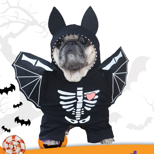Stylie Dog Black Bat Costume