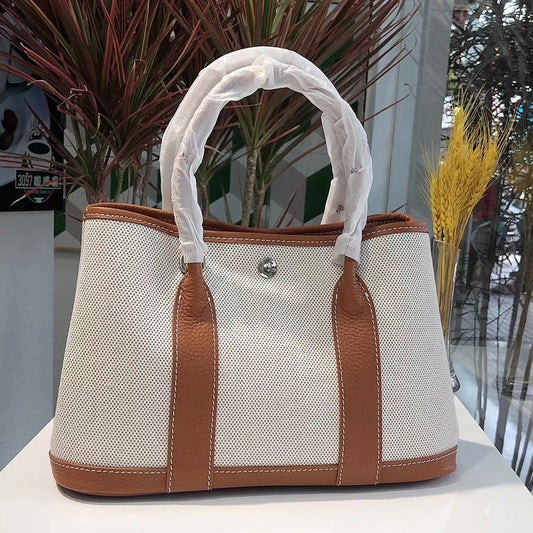 Stylie Canvas Crossbody Tote Bag