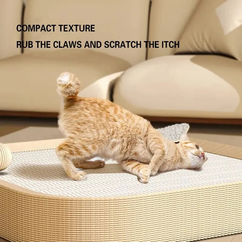 New Square Cat Scratching Board 100% Sisal Kitten Bed