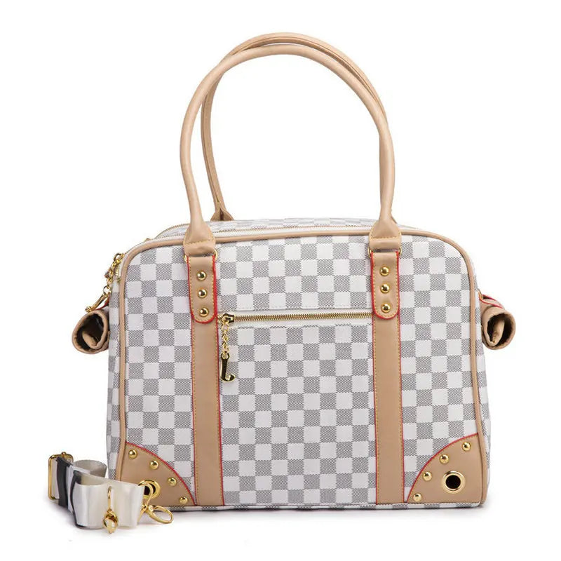 Puppy Carrier Folding Portable Ventilated Tote Bag