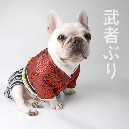 Japanese Kimono Dog Samurai Dog Clothes