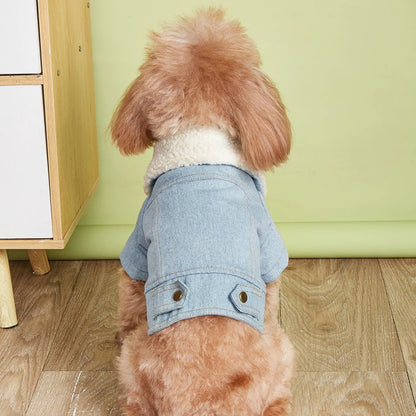 Warm Jean Jacket for Winter