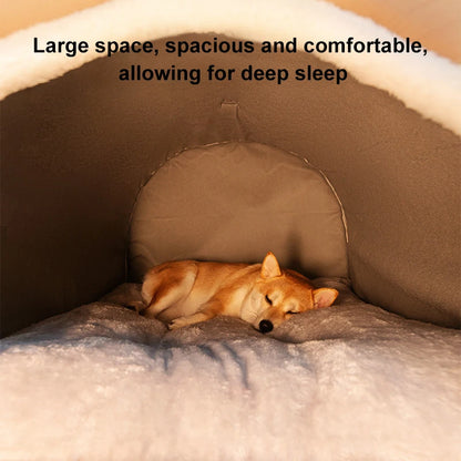 Dog Kennel Warm Winter Dog House