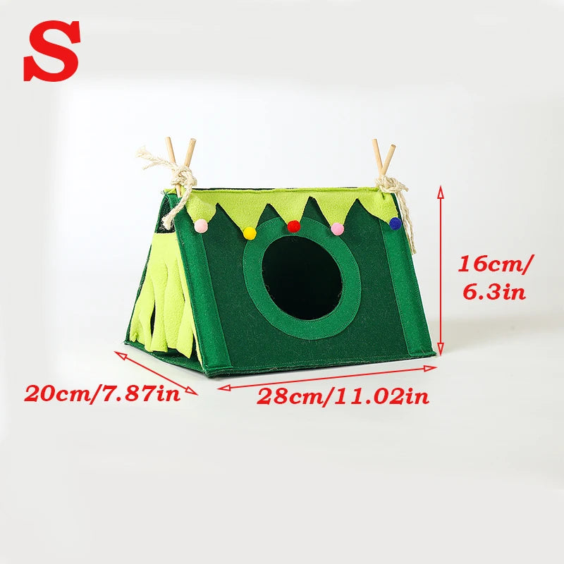 Small Felt Tent Rabbit or Hamster Nest