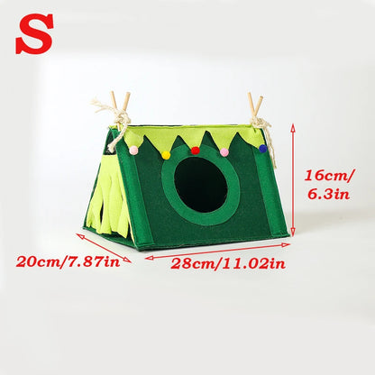 Small Felt Tent Rabbit or Hamster Nest