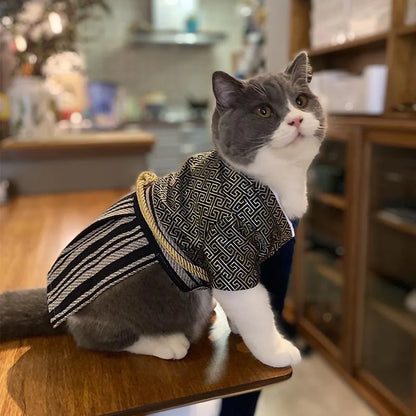Japanese Kimono Dog Samurai Dog Clothes