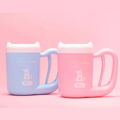 Portable Dog Paw Cleaner Cup soft silicone