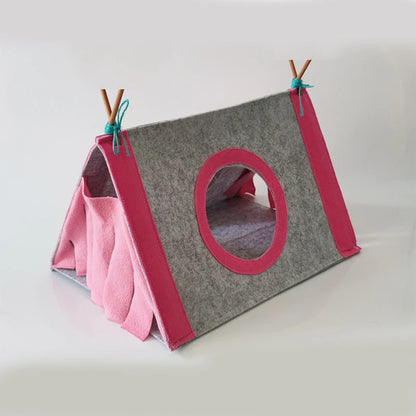 Small Felt Tent Rabbit or Hamster Nest