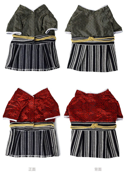 Japanese Kimono Dog Samurai Dog Clothes