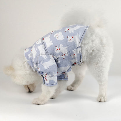 Puppy Printed Shirt Dog Clothes